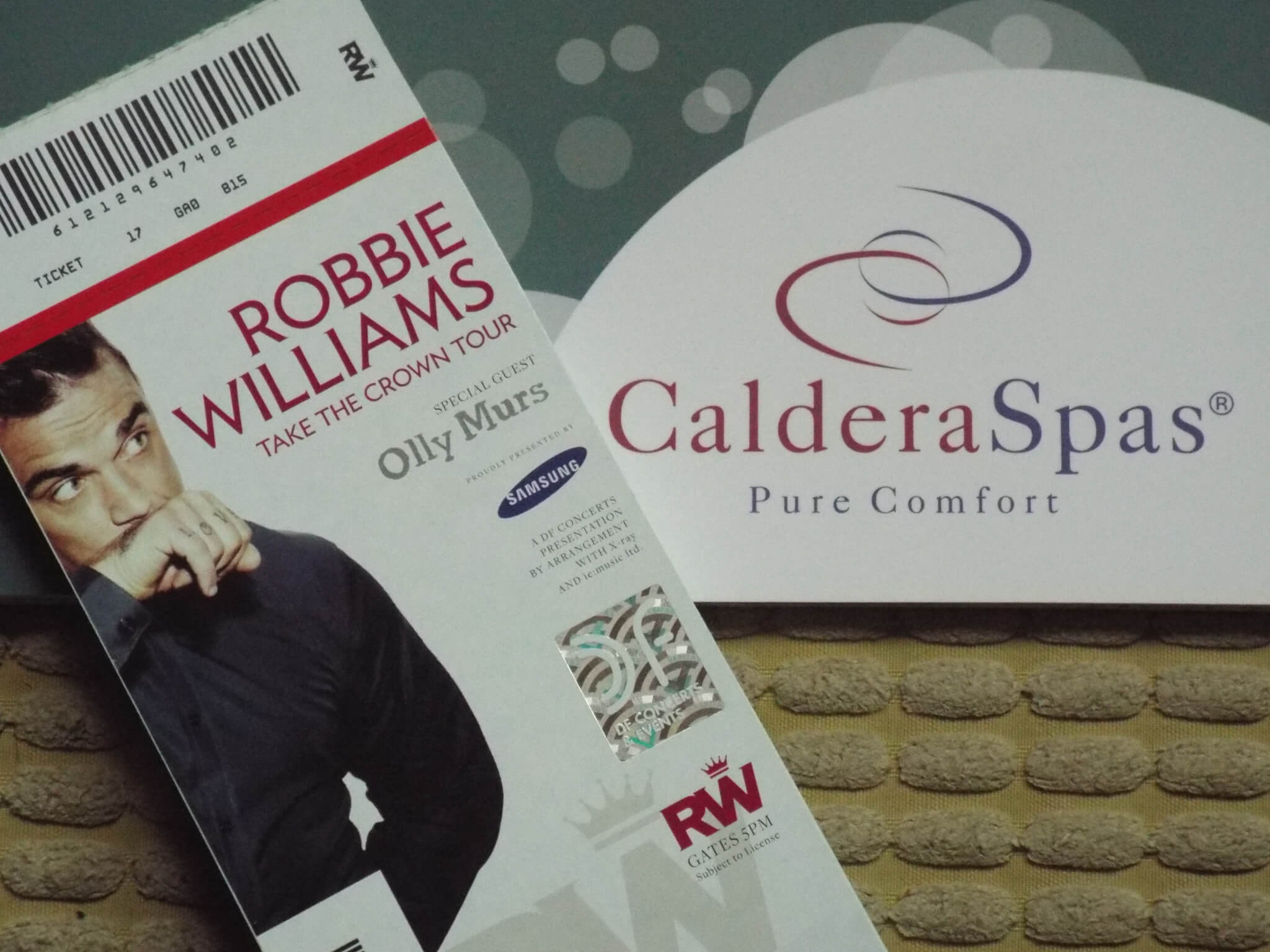 Robbie Williams Tickets Up For Grabs